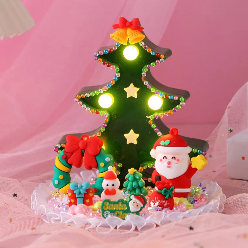 Festive Crafty Homemade Mini Table Light